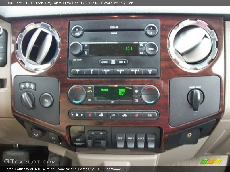 Audio System of 2008 F450 Super Duty Lariat Crew Cab 4x4 Dually