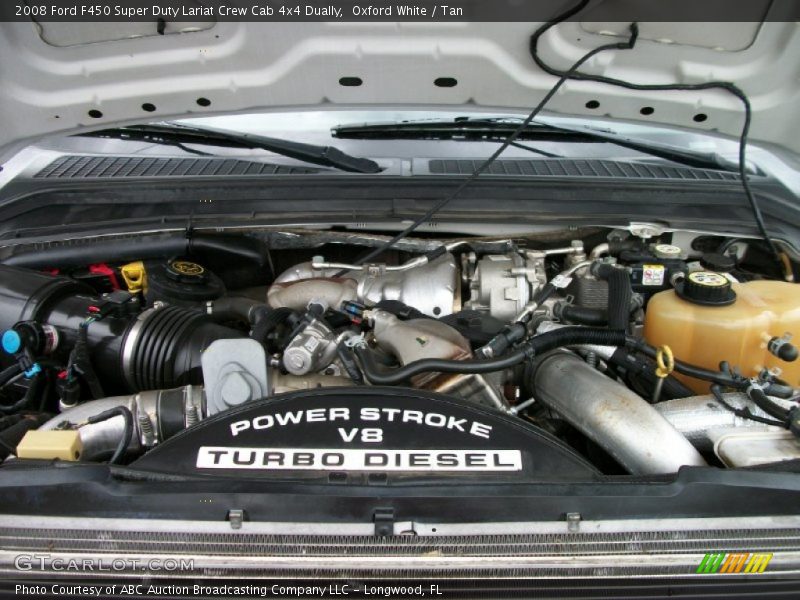  2008 F450 Super Duty Lariat Crew Cab 4x4 Dually Engine - 6.4 Liter OHV 32-Valve Power Stroke Turbo Diesel V8