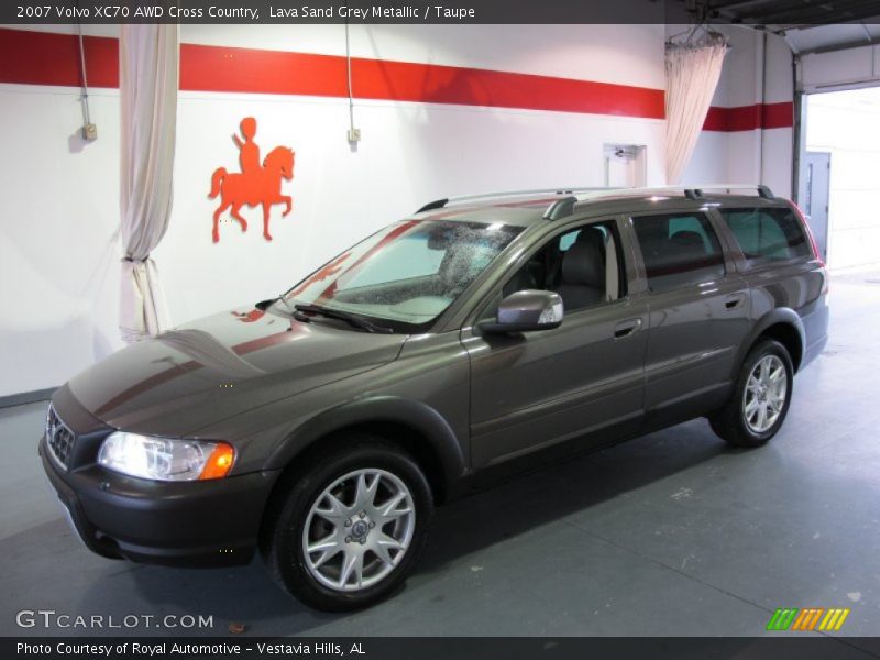 Lava Sand Grey Metallic / Taupe 2007 Volvo XC70 AWD Cross Country