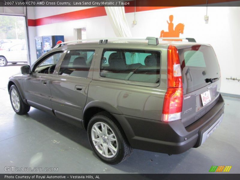 Lava Sand Grey Metallic / Taupe 2007 Volvo XC70 AWD Cross Country
