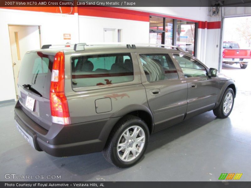 Lava Sand Grey Metallic / Taupe 2007 Volvo XC70 AWD Cross Country