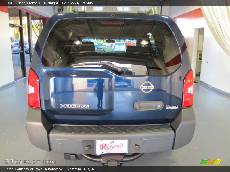 Midnight Blue / Steel/Graphite 2008 Nissan Xterra X