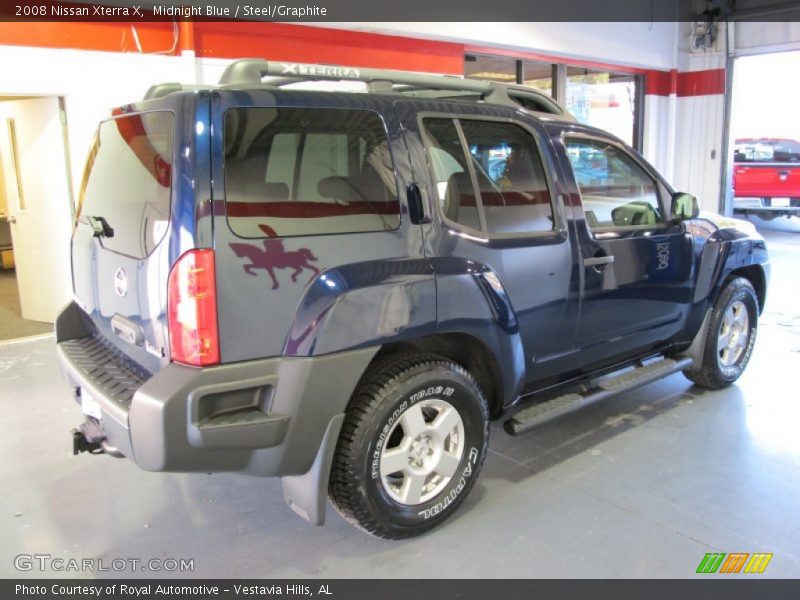 Midnight Blue / Steel/Graphite 2008 Nissan Xterra X