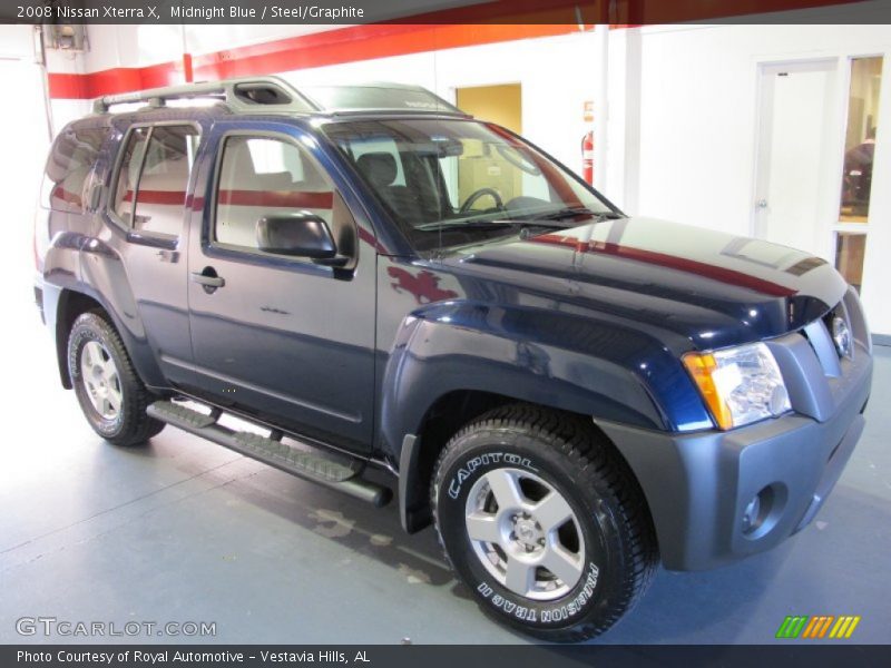 Midnight Blue / Steel/Graphite 2008 Nissan Xterra X