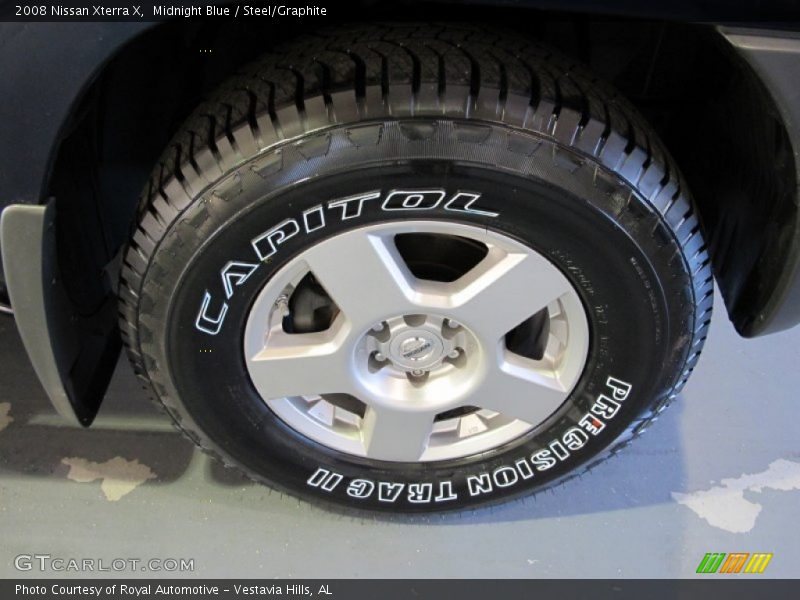 Midnight Blue / Steel/Graphite 2008 Nissan Xterra X