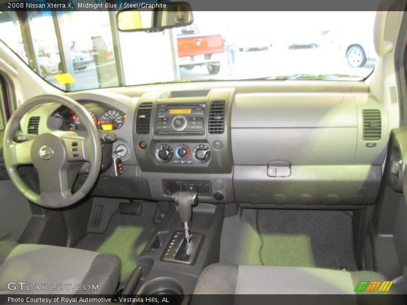 Midnight Blue / Steel/Graphite 2008 Nissan Xterra X