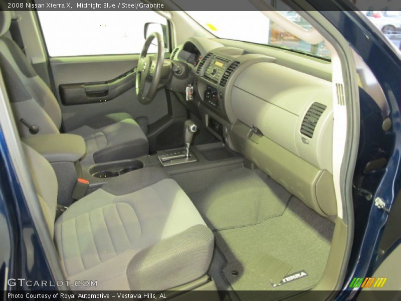 Midnight Blue / Steel/Graphite 2008 Nissan Xterra X