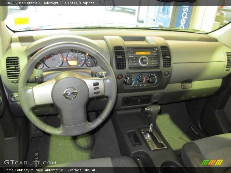 Midnight Blue / Steel/Graphite 2008 Nissan Xterra X