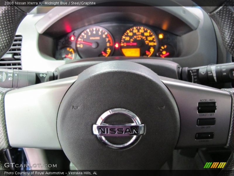 Midnight Blue / Steel/Graphite 2008 Nissan Xterra X