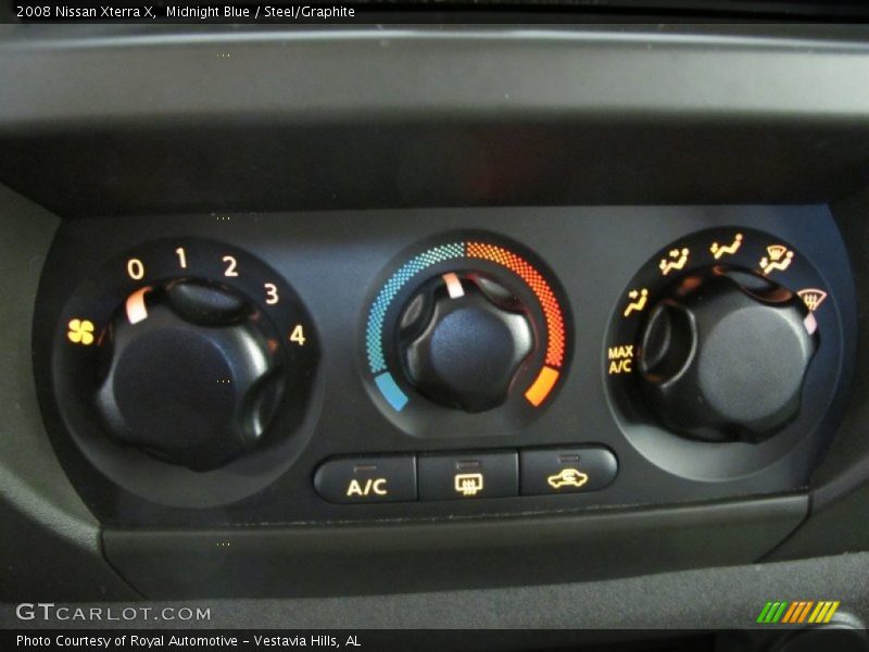 Midnight Blue / Steel/Graphite 2008 Nissan Xterra X