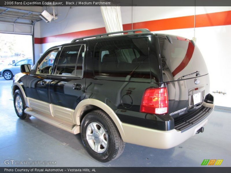 Black / Medium Parchment 2006 Ford Expedition Eddie Bauer