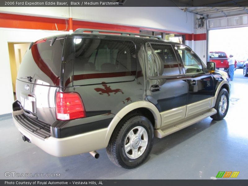 Black / Medium Parchment 2006 Ford Expedition Eddie Bauer