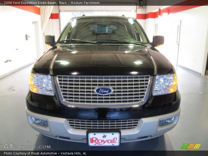 Black / Medium Parchment 2006 Ford Expedition Eddie Bauer