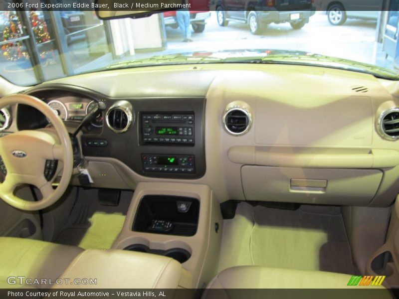 Black / Medium Parchment 2006 Ford Expedition Eddie Bauer