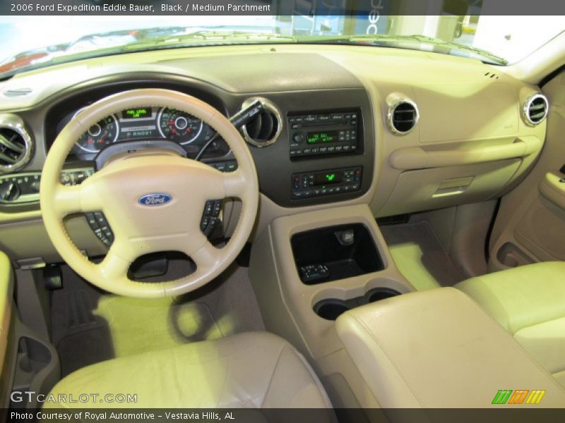 Black / Medium Parchment 2006 Ford Expedition Eddie Bauer