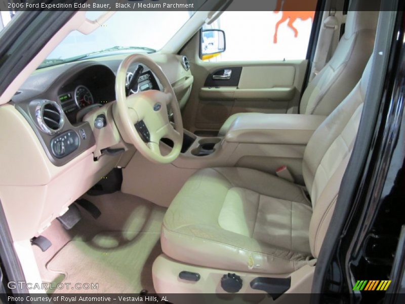Black / Medium Parchment 2006 Ford Expedition Eddie Bauer