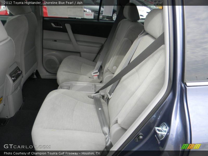 Shoreline Blue Pearl / Ash 2012 Toyota Highlander