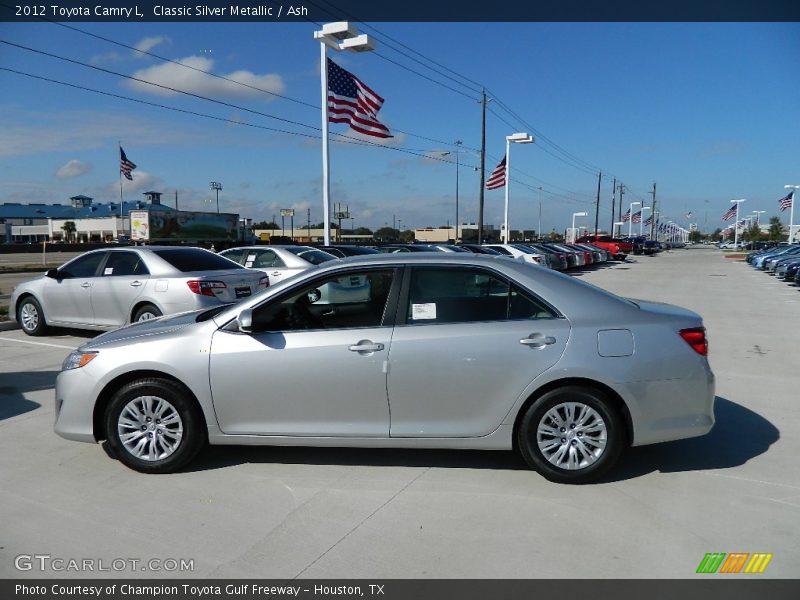 Classic Silver Metallic / Ash 2012 Toyota Camry L