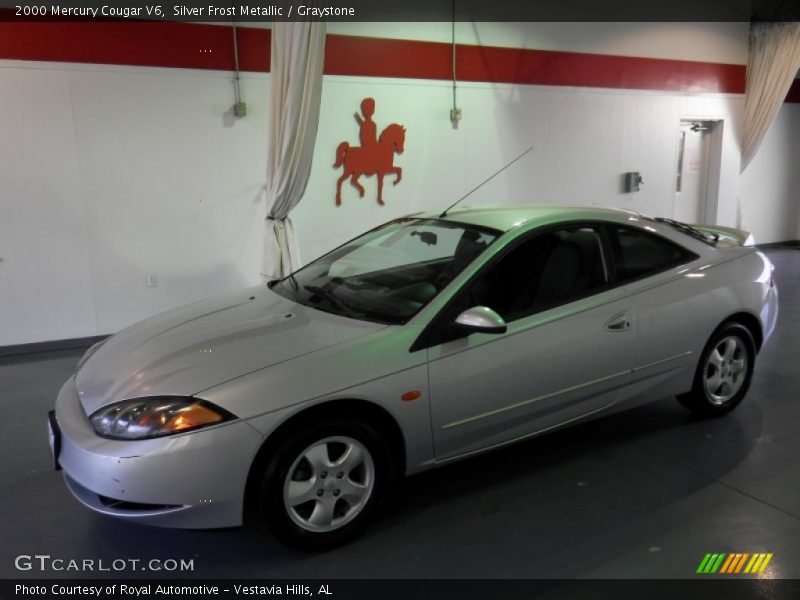 Silver Frost Metallic / Graystone 2000 Mercury Cougar V6