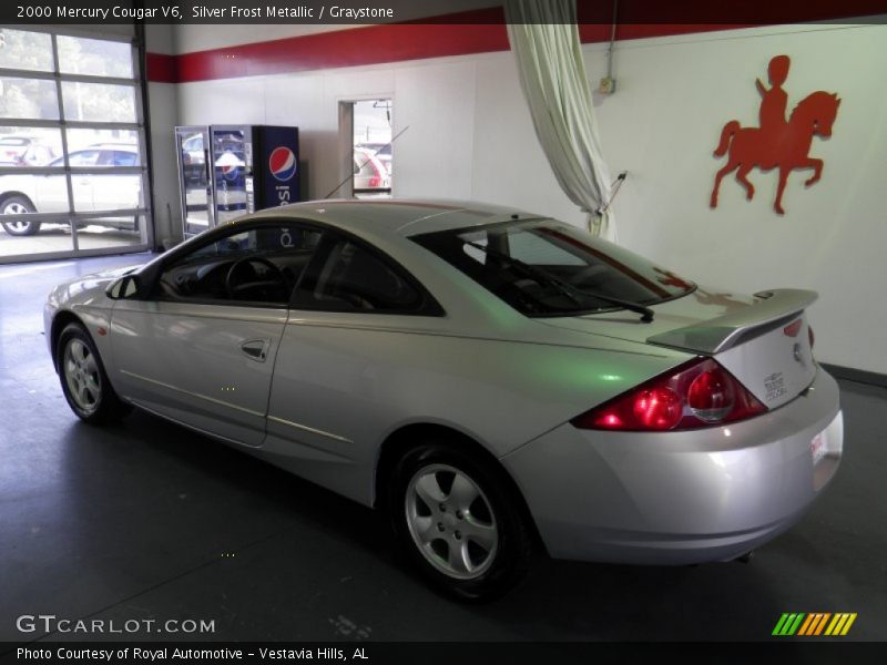 Silver Frost Metallic / Graystone 2000 Mercury Cougar V6