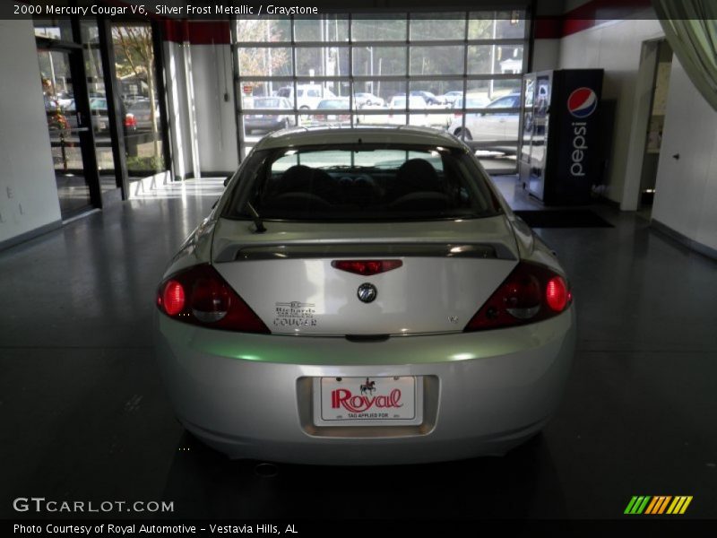 Silver Frost Metallic / Graystone 2000 Mercury Cougar V6