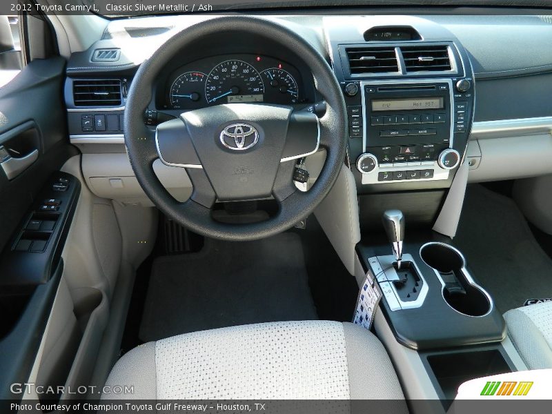Classic Silver Metallic / Ash 2012 Toyota Camry L