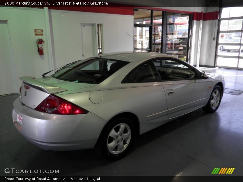 Silver Frost Metallic / Graystone 2000 Mercury Cougar V6