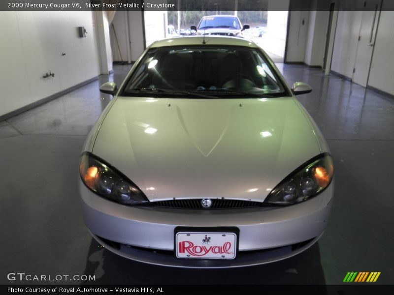 Silver Frost Metallic / Graystone 2000 Mercury Cougar V6