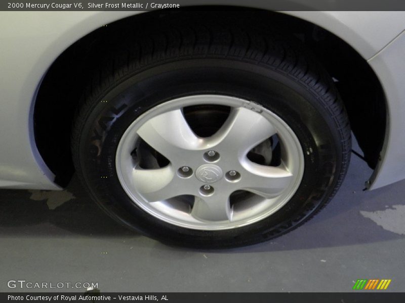 Silver Frost Metallic / Graystone 2000 Mercury Cougar V6
