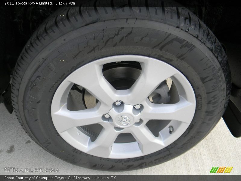 Black / Ash 2011 Toyota RAV4 Limited