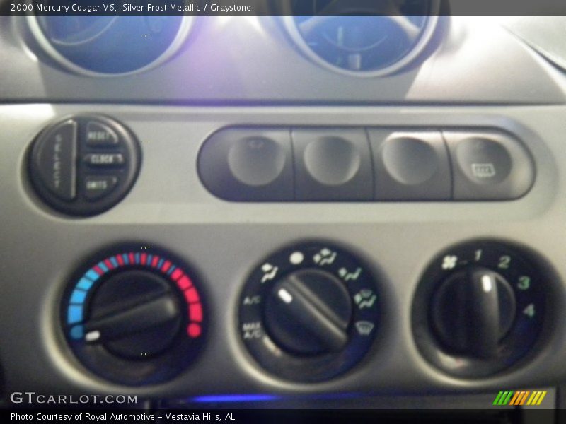 Silver Frost Metallic / Graystone 2000 Mercury Cougar V6
