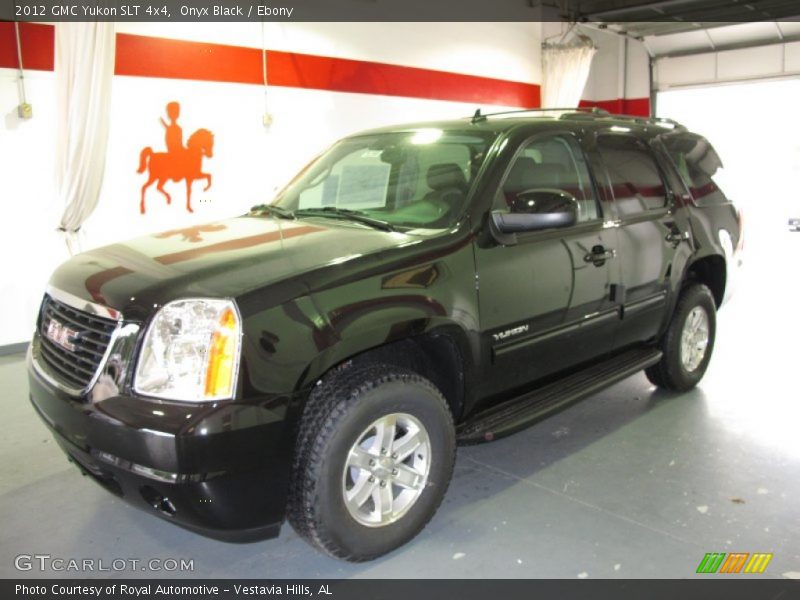 Onyx Black / Ebony 2012 GMC Yukon SLT 4x4