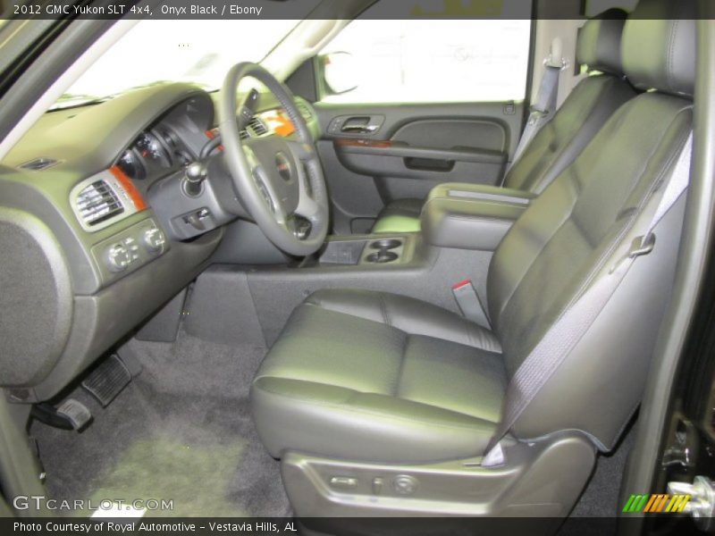 Onyx Black / Ebony 2012 GMC Yukon SLT 4x4