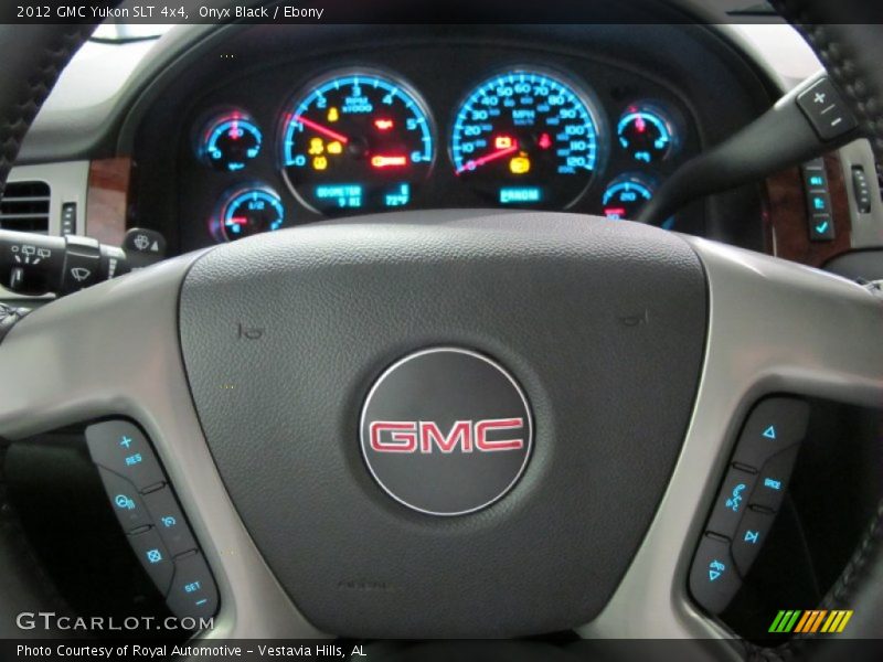 Onyx Black / Ebony 2012 GMC Yukon SLT 4x4