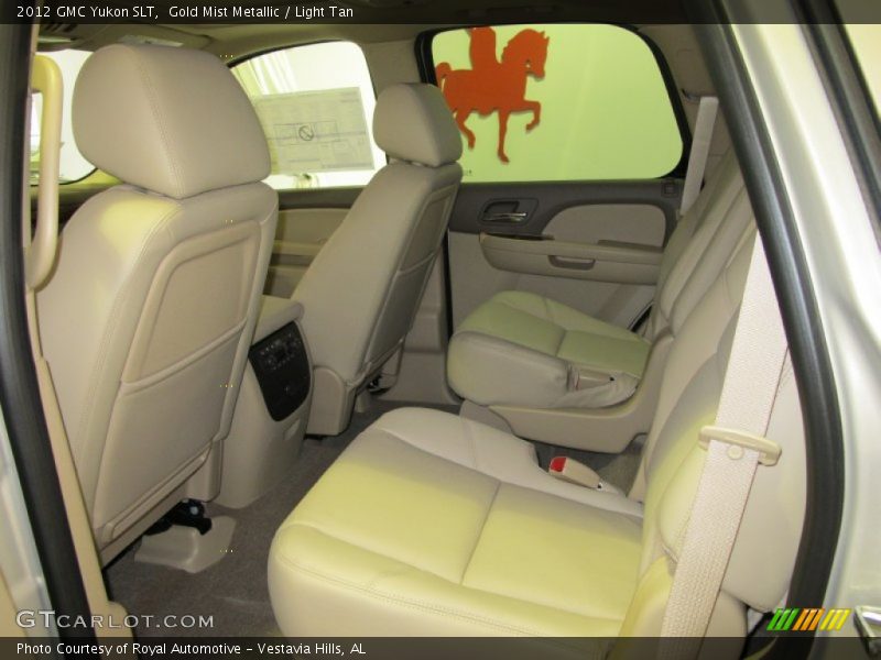 Gold Mist Metallic / Light Tan 2012 GMC Yukon SLT