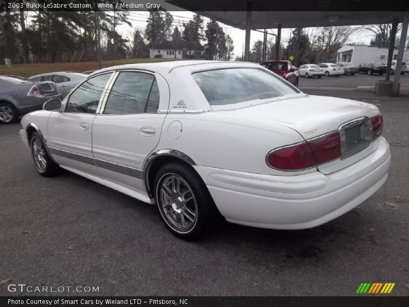 White / Medium Gray 2003 Buick LeSabre Custom