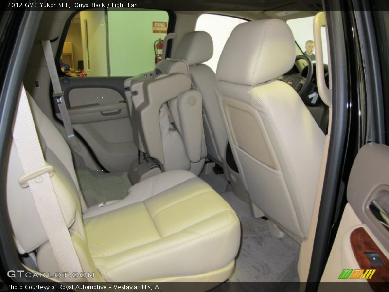 Onyx Black / Light Tan 2012 GMC Yukon SLT