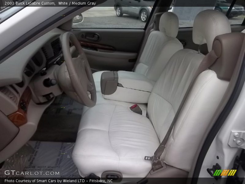 White / Medium Gray 2003 Buick LeSabre Custom