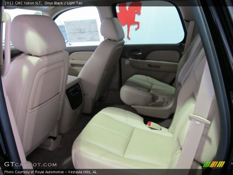 Onyx Black / Light Tan 2012 GMC Yukon SLT