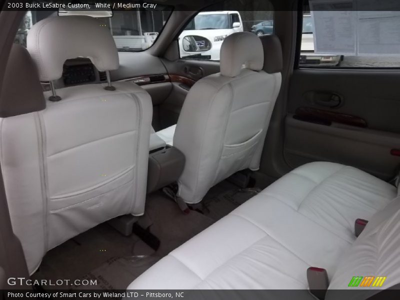White / Medium Gray 2003 Buick LeSabre Custom
