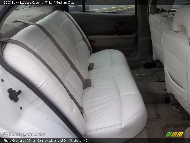 White / Medium Gray 2003 Buick LeSabre Custom