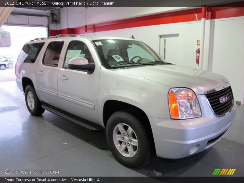 Quicksilver Metallic / Light Titanium 2012 GMC Yukon XL SLT