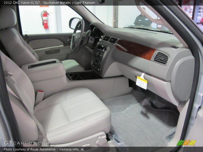 Quicksilver Metallic / Light Titanium 2012 GMC Yukon XL SLT
