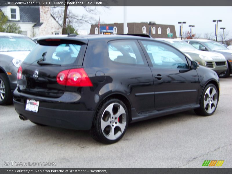 Black / Interlagos Plaid Cloth 2006 Volkswagen GTI 2.0T