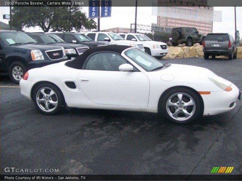  2002 Boxster  Carrara White