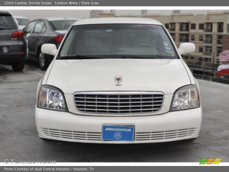 Cotillion White / Dark Gray 2004 Cadillac DeVille Sedan