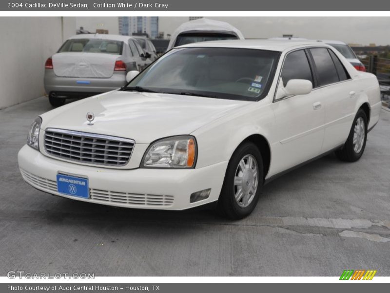 Cotillion White / Dark Gray 2004 Cadillac DeVille Sedan