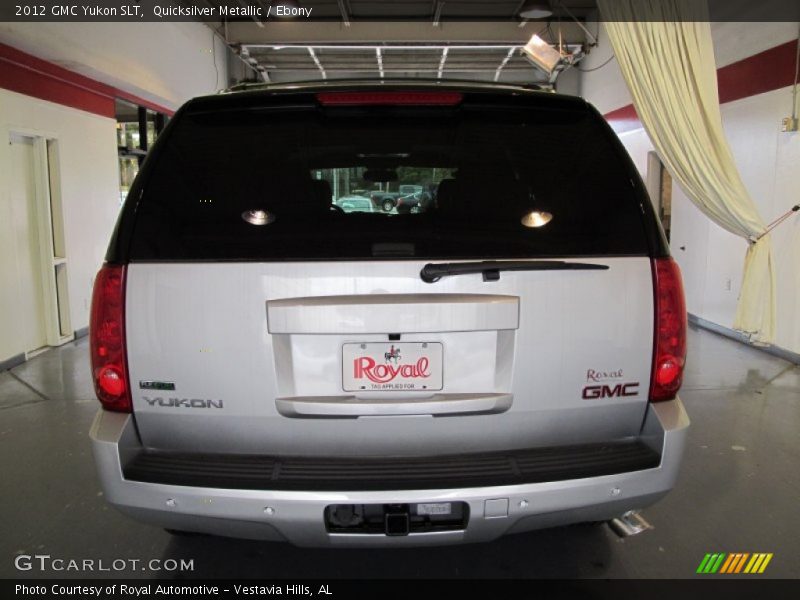 Quicksilver Metallic / Ebony 2012 GMC Yukon SLT