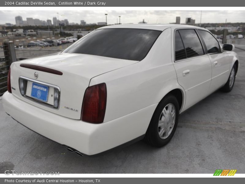 Cotillion White / Dark Gray 2004 Cadillac DeVille Sedan