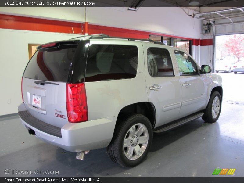 Quicksilver Metallic / Ebony 2012 GMC Yukon SLT